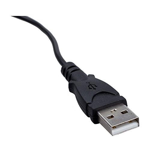 SODIAL(TM) USB a 5.5 mm / 2.1 mm 5V DC Conector Cable de Alimentacion