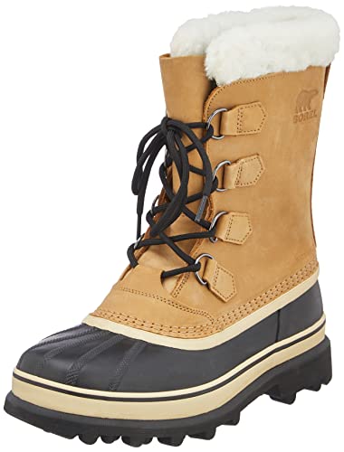 Sorel Caribou Botas de invierno para Hombre, Marrón (Buff), 40.5 EU