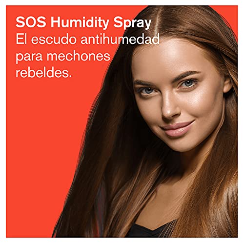 Spray Bloqueador de Humedad - Producto Sin Enjuague - Activado por Calor para Control de Estática - Cabello Liso, Rizado, Encrespado, Seco y Dañado - Aprobado por PETA, Vegano - 175 ml