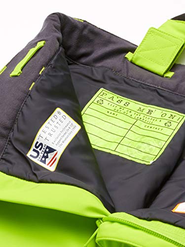 Spyder Propulsion Pantalón, Unisex niños, Sharp Lime, 16 Años