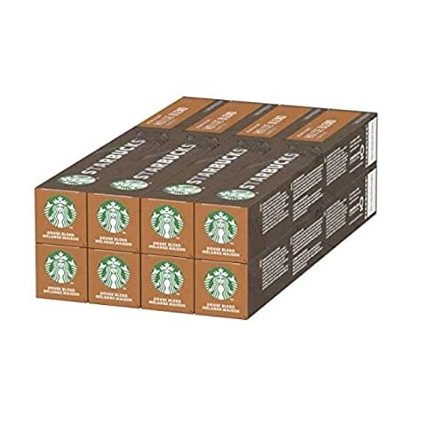 STARBUCKS House Blend By Nespresso Cápsulas de café tostado medio 80 cápsulas (8 x 10)