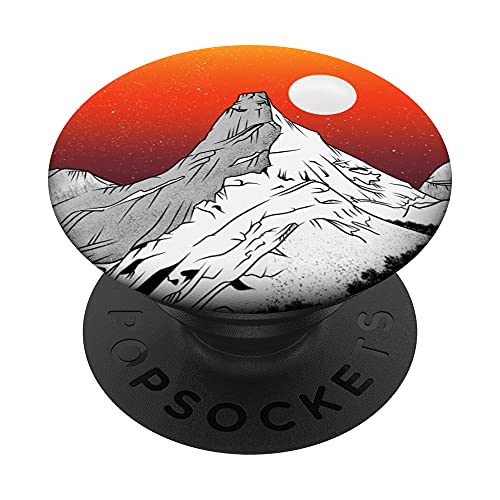 Stetind Mountain Noruega PopSockets PopGrip Intercambiable