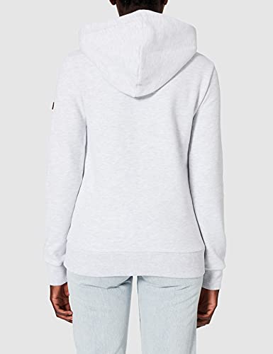 Superdry W2010560a Sudadera con Capucha, Ice Marl, Medium para Mujer