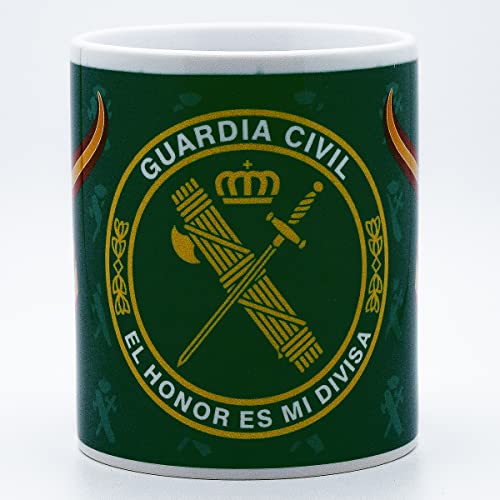 Taza cerámica Guardia Civil Círculo