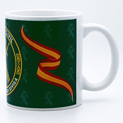 Taza cerámica Guardia Civil Círculo