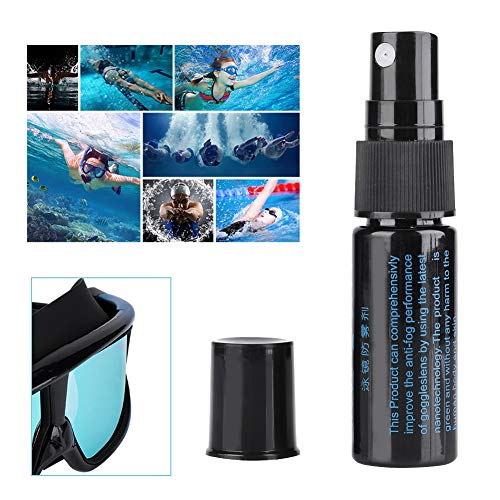 Tbest Spray Antivaho reemplazo para Gafas de Natación,15ml Limpiador Antivaho de Gafas de Natación de Buceo reemplazo para Lentes de Gafas de Natación Deporte, Máscaras de Buceo, Ventanas, Espejos