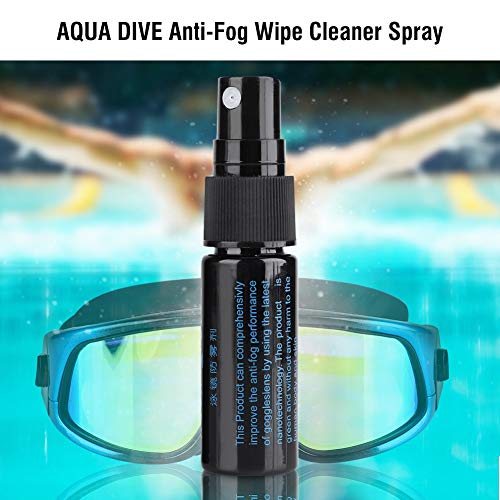 Tbest Spray Antivaho reemplazo para Gafas de Natación,15ml Limpiador Antivaho de Gafas de Natación de Buceo reemplazo para Lentes de Gafas de Natación Deporte, Máscaras de Buceo, Ventanas, Espejos