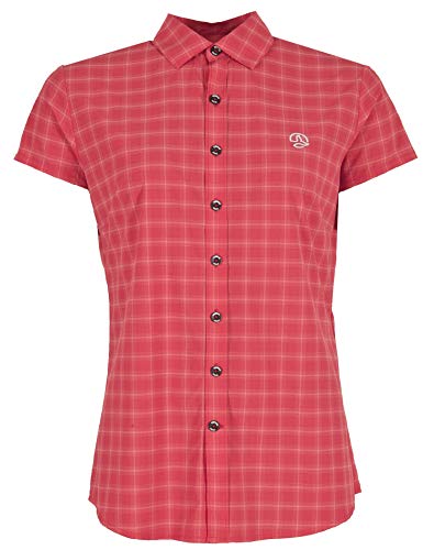 Ternua Brita Camisa, Mujer, ibicus Red Checks, L