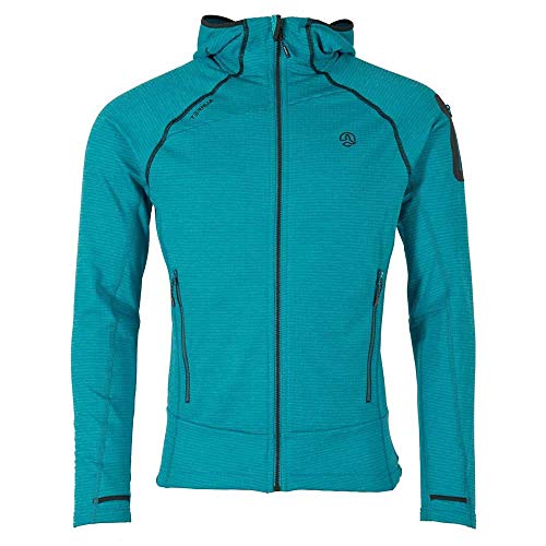 Ternua Dulau Jacket - Forro polar para hombre, color Deep Curacao, tamaño large