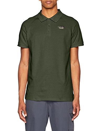 The North Face 3BQ2 Polo, Hombre, Verde (Smoke Pine), XS