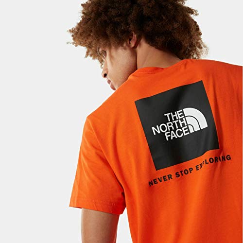 The North Face M S/S Red Box - Camiseta de Manga Corta para Hombre