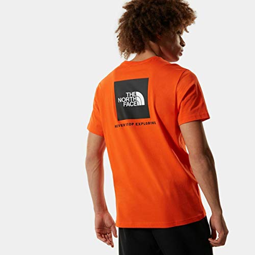 The North Face M S/S Red Box - Camiseta de Manga Corta para Hombre