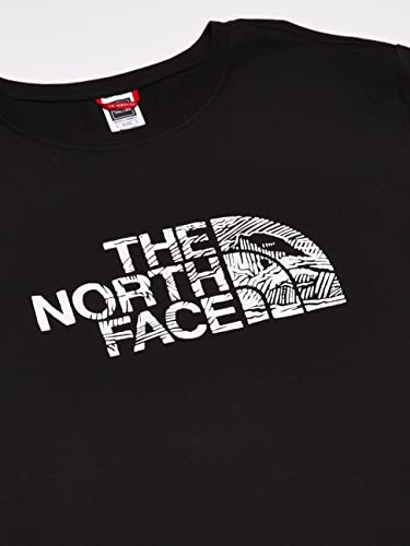 The North Face M S/S Wood Dome tee TNF Black, Hombre, L