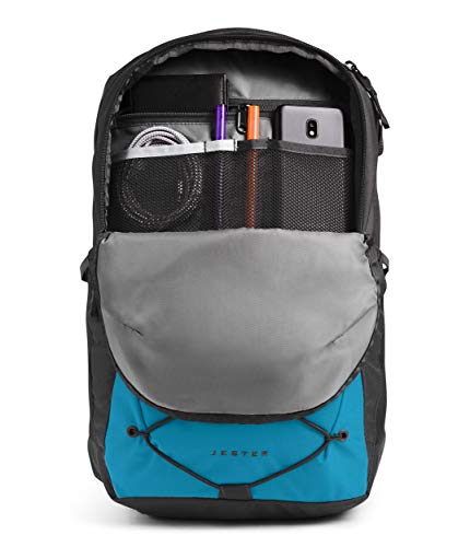 The North Face Mochila Jester para mujer, color azul y gris asfalto, talla única