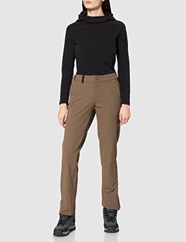 The North Face W Stshl PT SM Pantalón Softshell Tanken (Entallado), Mujer, Weimaraner Brown, LNG6