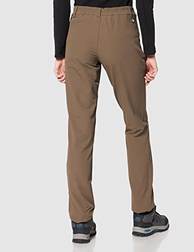 The North Face W Stshl PT SM Pantalón Softshell Tanken (Entallado), Mujer, Weimaraner Brown, LNG6