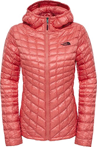 The North Face W Thermoball Hoodie-EU Sudadera, Mujer, Naranja, XS