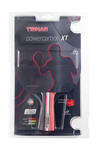 Tibhar Tischtennisschläger Powercarbon XT neu rojo