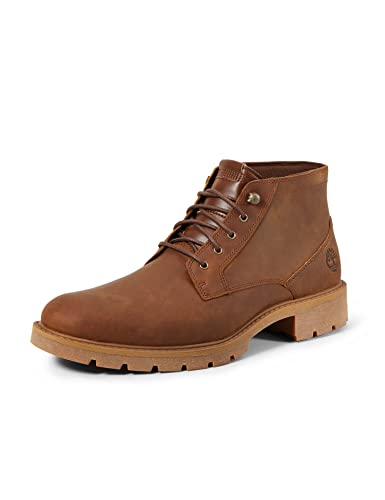 Timberland Elmhurst Botas de moda para Hombre, Marrón (Md Brown Full Grain), 42 EU