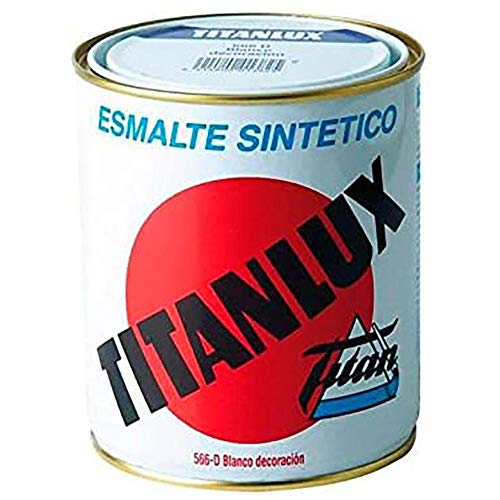 Titanlux - Esmalte sintético, Blanco decoración, 750 ML (ref. 001566D34)