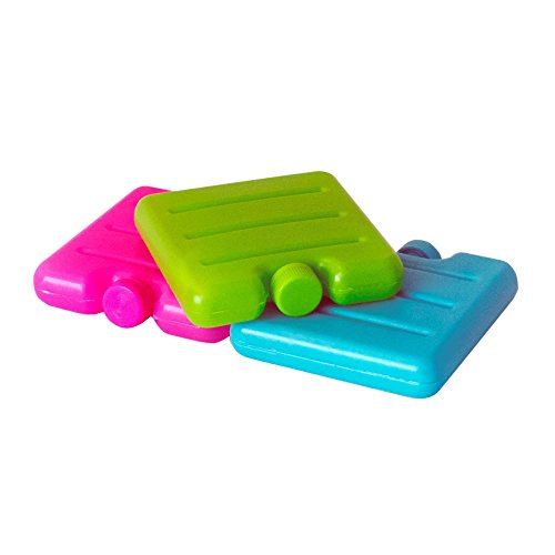 ToCi – pequeños acumuladores de frío en azul, rosa y verde | Mini acumuladores para nevera portátil | acumuladores de frio para fiambreras, 6