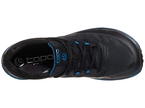 Topo Athletic RUNVENTURE 3, Zapatillas Hombre, Negro/Azul, 43 EU