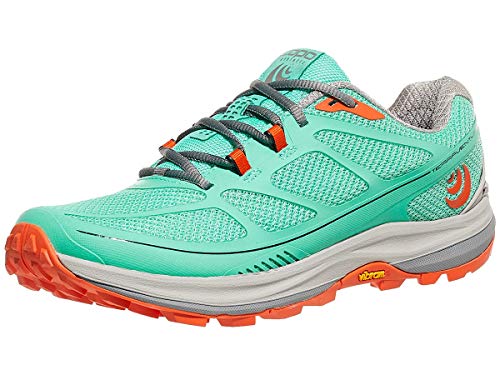 Topo Athletic TERRAVENTURE 2, Zapatillas Mujer, Menta/Mandarina, 37.5 EU