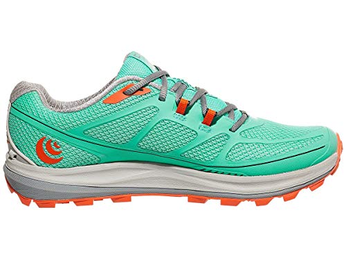 Topo Athletic TERRAVENTURE 2, Zapatillas Mujer, Menta/Mandarina, 37.5 EU