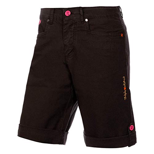 Trangoworld Longa Bermudas, Mujer, Negro, XS