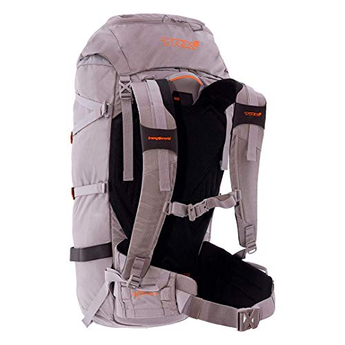 TRANGOWORLD Mochila TRX2 60 Pro, Unisex Adulto, Gris (Hielo), Talla ÚNICA