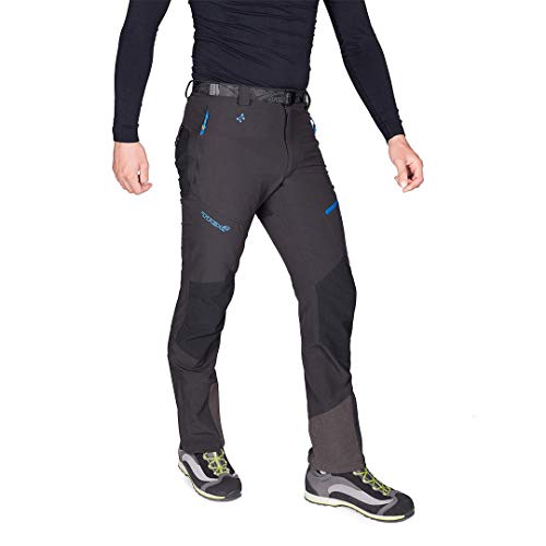 Trangoworld Trx2 PES Pro Dv Pant. Largo, Hombre, Negro, L