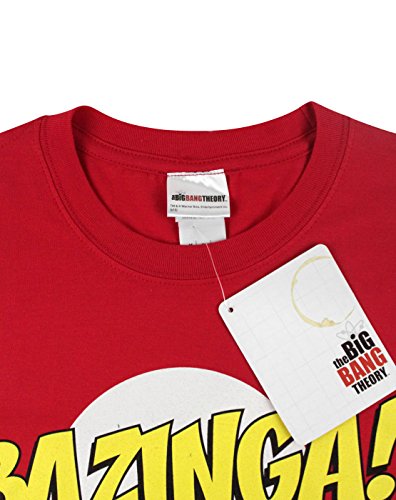 Transworld Aquatic Bazinga Camiseta, Rojo, XL para Hombre