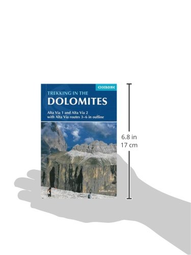 Trekking in the Dolomites: Alta Via 1 and Alta Via 2. Cicerone. (Cicerone Trekking Guides) [Idioma Inglés]: Alta Via 1 and Alta Via 2 with Alta Via 3 - 6 in outline (Cicerone Guides)