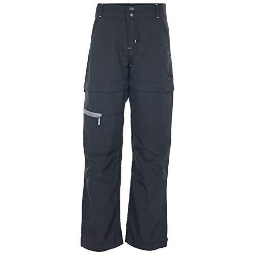 Trespass Pantalones de Defensor Unisex para niños, con protección UV, Unisex niños, Pantalones con protección UV, UCBTTRN10001_BLK5/6, Negro, 5-6