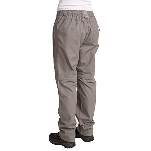 Trespass Rambler Convertible TRS TP75 Pantalón, Mujer, Gris (STG), M