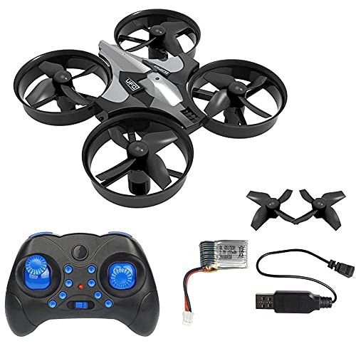 UIOUKL Mini Drone Manual RC Quadcopter Altitude Hold, Modo sin Cabeza Niños Niñas Regalos de cumpleaños Flip 3D y Modo de 3 velocidades Avión Adecuado para Adultos y Principiantes