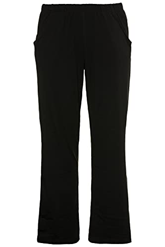 Ulla Popken Hose, Bootcut, Pantalones para Mujer, Negro (Schwarz 10), 62