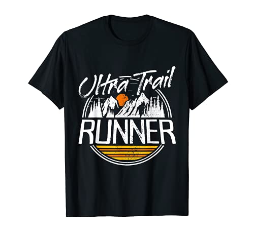 Ultra Trail Runner Carrera por el Sendero Trail Ultrafondo Camiseta