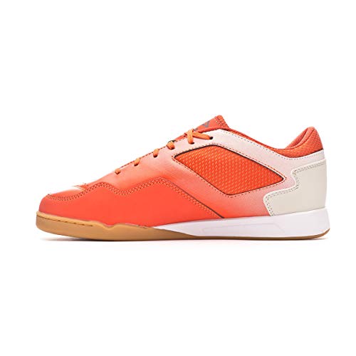 Umbro Chaleira II Liga, Zapatilla de fútbol Sala, Tangerine Tango-Black-White, Talla 8 US (41 EU)