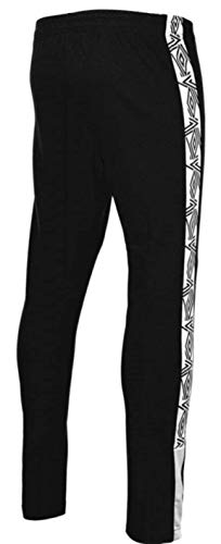 UMBRO Eyre Logo Pant Pantalón De Entrenamiento, Hombre, Negro, M