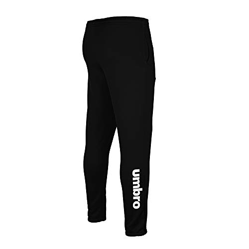 UMBRO Force Logo Pant Hombre, Negro, S