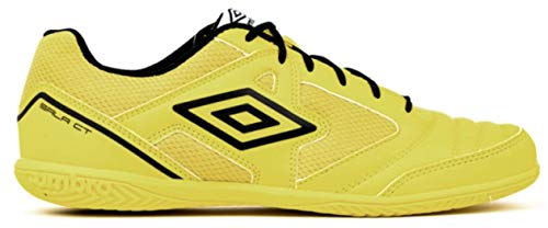 Umbro Sala CT, Zapatilla de fútbol Sala, Blazing Yellow-Black, Talla 8 US (41 EU)