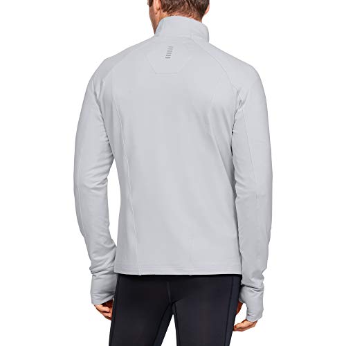 Under Armour Coldgear Reactor Run Insulated Jacket Chaqueta, Hombre, Gris, XL