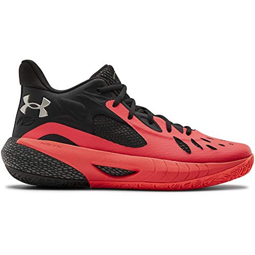 Under Armour - HOVR Havoc 3 - Zapatillas de baloncesto, rojo (Beta (601)/Negro), 45.5 EU