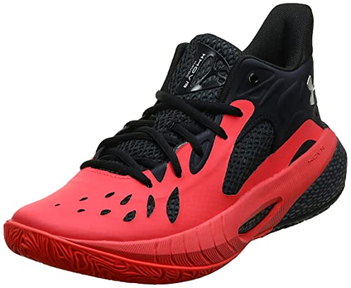 Under Armour - HOVR Havoc 3 - Zapatillas de baloncesto, rojo (Beta (601)/Negro), 45.5 EU