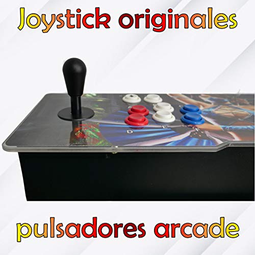 Unicview Pandora Box 9H 6525 Juegos Retro Consola Maquina recreativa Arcade Video Gamepad Joysticks y pulsadores Originales función de guardado de Partida, Mame, PSX, N64, Neogeo, Sega,NES,SNES,3D