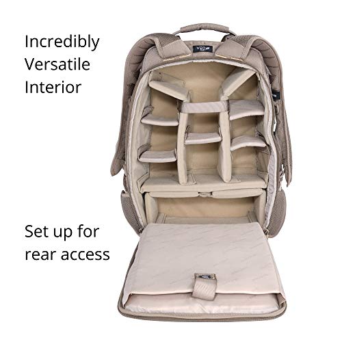 Vanguard Veo Range T48 BG - Mochila táctica Ultra-versátil fotografía y Viaje, Beige