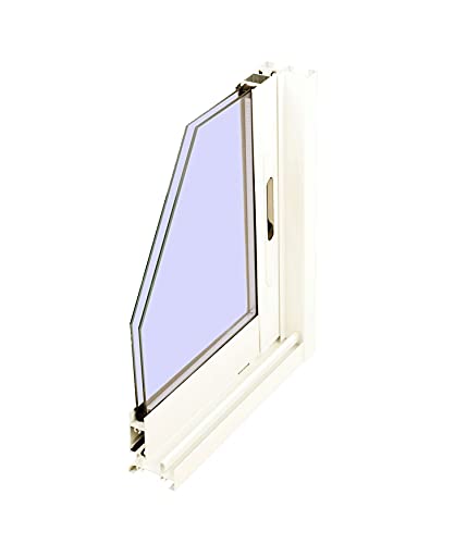 Ventanastock Ventana Aluminio 1000x1155 Corredera Con Persiana de PVC 2 hojas con Mosquitera