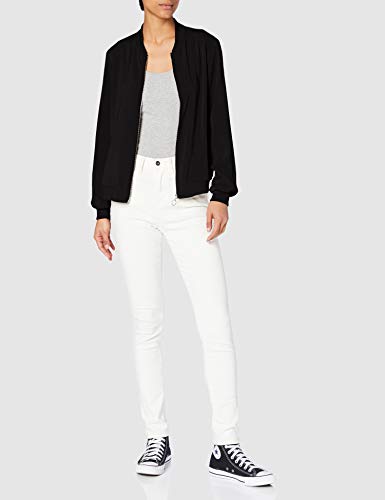 Vero Moda Vmcoco L/S Bomber Ga Noos Chaqueta, Negro, XL para Mujer