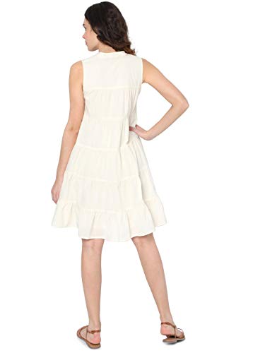 Vero Moda Vmloretta SL Abk Dress Wvn Vestido Informal, Abedul, XS para Mujer